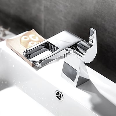 義大利 KUDIA -瀑布出水面盆龍頭 - KD-57013