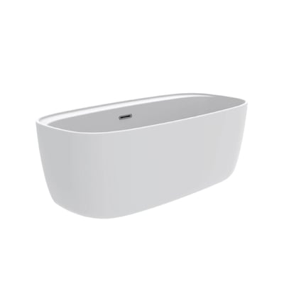 IB系列 - 缸上型多件式浴缸龍頭平台款 - 獨立無縫一體成型奈米缸 / IDE-6665S4