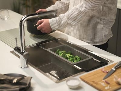 瑞士 FRANKE-Maris Quiet 不鏽鋼廚房水槽 MQX 110-504