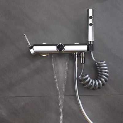 IDEAVIT - 多功能旋鈕切換 / 瀑布型淋浴龍頭 - RD-11717-B/W2