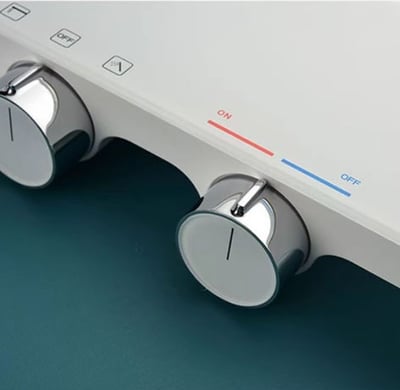 IDEAVIT - 玻璃檯面旋鈕式淋浴龍頭 - Y203066