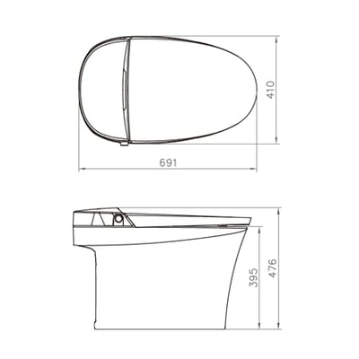 JUSTIME 巧巧智能馬桶 6372-S3-8100 (NEW)2