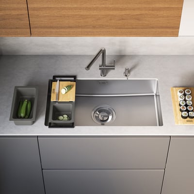 瑞士 FRANKE-Maris Quiet 不鏽鋼廚房水槽 MQX 110-502