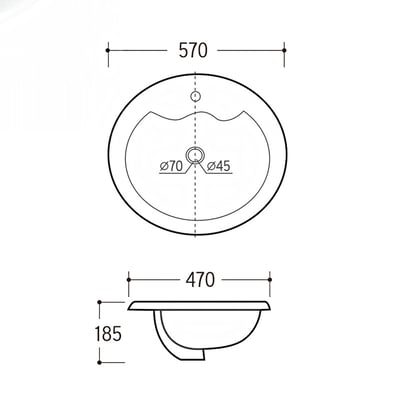 Cassido - 檯下盆 / BU-102 BU-200 BU-300 BU-400 B-401 B-4024
