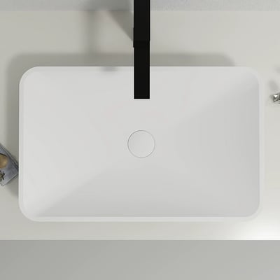 IDEAVIT - 人造石檯面型薄邊盆 - K-019L-T-UP4