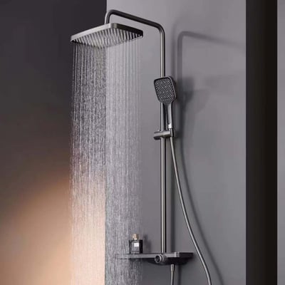 IDEAVIT - 多功能旋鈕淋浴龍頭(淋浴花灑)  - RD-11716-B/S/G/W/HB/HS/HG14