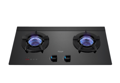 檯面式內焰玻璃雙口爐-RB-N2620G(B)2