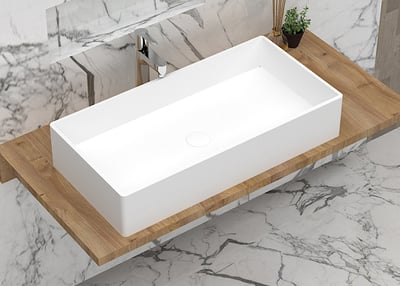 IDEAVIT - 人造石台上面盆 - ST-0106.25