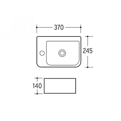 CASSIDO - 壁掛式面盆全系列  /  BW-003 ~ 006 / BW-008 / L112~4-14