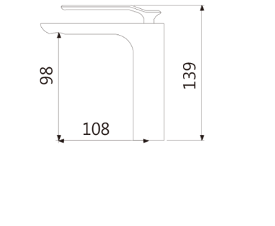 T.A.P. - 面盆龍頭 (白鉻色) / TAP-1005672