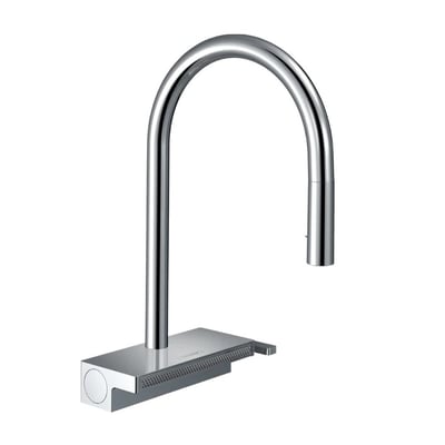 Hansgrohe Aquno Select M81 廚房抽拉瀑布龍頭 - 738378007
