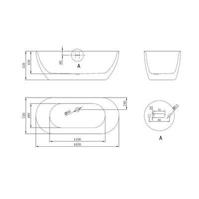IB系列 - 對稱型 / 奈米缸、獨立無縫缸 - IDE-6629S10