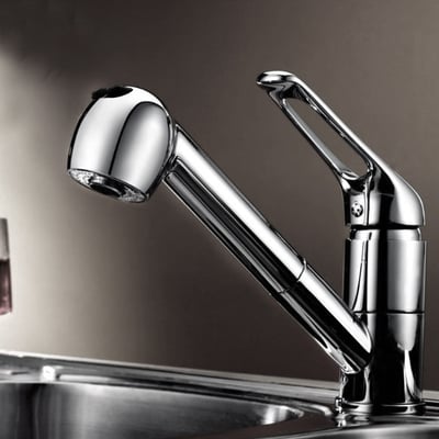 DE系列 - 矮款抽拉式陽台龍頭 / 雙切換 - Y648251