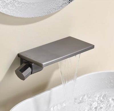 DE系列 - 寬平台式瀑布面盆龍頭 - D802451