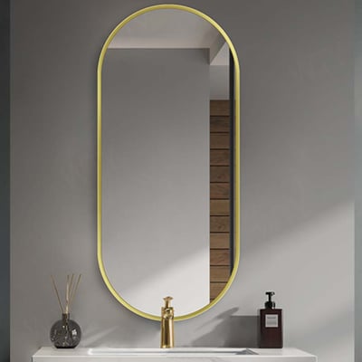 KOTES-X - 鋁框橢圓形防爆掛鏡 F-70.12