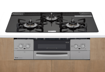 爐連烤感溫玻璃三口爐 | 如意烤LiSSe|-RB71W23L1R5-STW-TR1