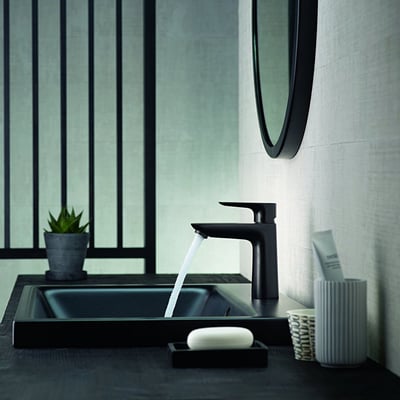 德國 - Hansgrohe Talis E Single 霧黑色龍頭(消光黑) - 717106702