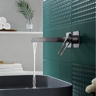 DE系列 - 埋牆 / 壁掛式面盆龍頭 - D706412