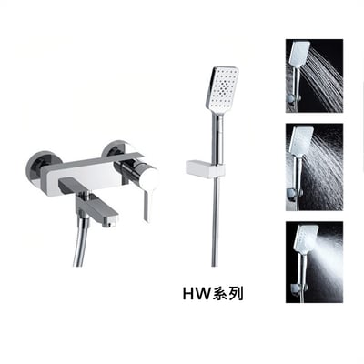 RONCRAX - IDEAVIT8 精緻出水切換龍頭 / 多款蓮蓬頭可選 / RN-105232-K-1 / RN-105235-0單瀑布款5