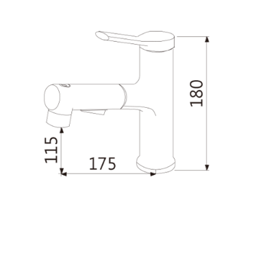 T.A.P. - 面盆沖拉抽洗器龍頭 / TAP-1005762