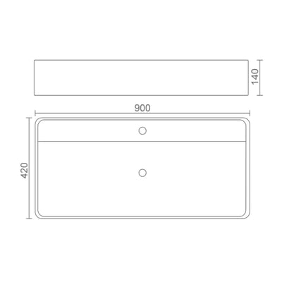 MRBEAR - NEW!! 檯上盆 / PMA-1023-902