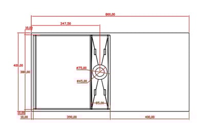 IDEAVIT - 人造石手工製長型掛盆 K-202A-T-SN5