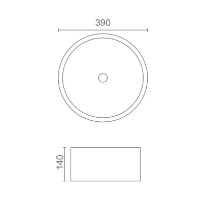 MRBEAR - 薄圓盆 / PMA-1062A2