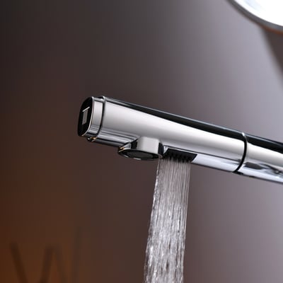 DE系列 - 伸縮切換面盆龍頭 - S.8009K14