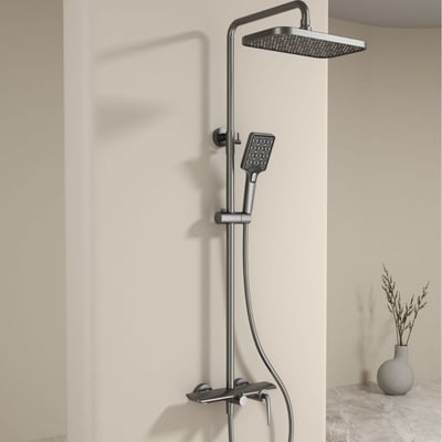 IDEAVIT - 就是薄旋鈕切換淋浴花灑柱龍頭 - KW-1106214