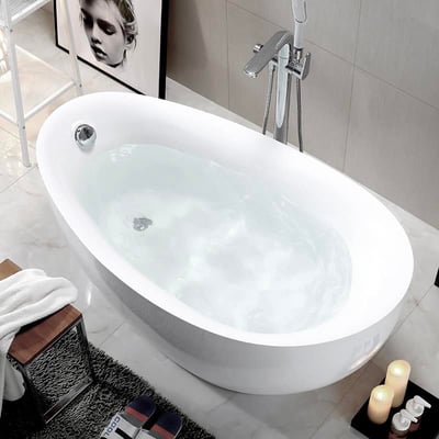 進口I系列 - 蛋型獨立浴缸 / 壓克力獨立浴缸 - SR-PA-H184