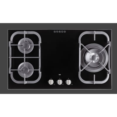 黑玻三口高效能瓦斯爐GH7055-R1