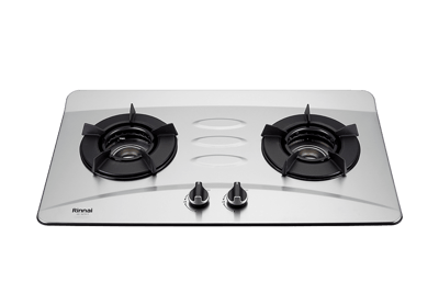 檯面式內焰不銹鋼雙口爐-RB-N201S1