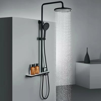 IDEAVIT - 多功能旋鈕淋浴龍頭(淋浴花灑)  - RD-11716-B/S/G/W/HB/HS/HG12