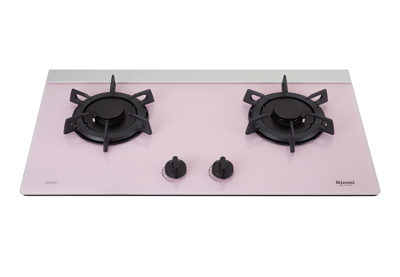 檯面式蓮花玻璃雙口爐-RB-F219G(P)1