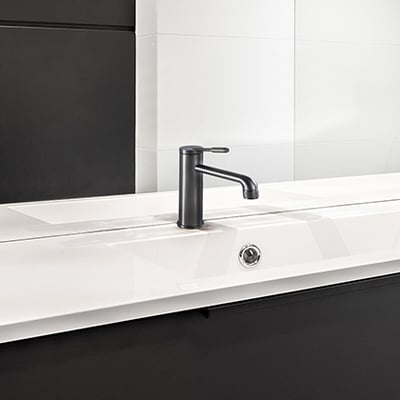 JiangPin - 鐵灰色LOFT風面盆龍頭 - FA17GS3