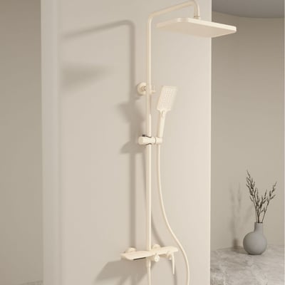 IDEAVIT - 就是薄旋鈕切換淋浴花灑柱龍頭 - KW-1106215