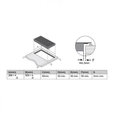 瑞士 FRANKE 雙口感應爐-FIH 32102
