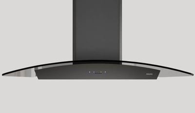 太平洋廚電 - PRE-M90 中島式 黑曜弧型玻璃油煙機3