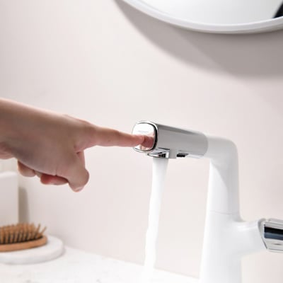 DE系列 - 伸縮切換面盆龍頭 - S.8009K10