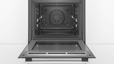 BOSCH-6系列 嵌入式烤箱 60 x 60 cm 經典銀-HBG5787S0N (來電詢優惠價)3