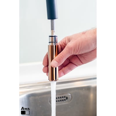 FLEAKER廚房無鉛伸縮龍頭-黑-龍頭系列 EA-211-GB4