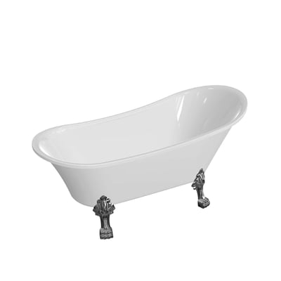 IB系列 - 電鍍貓腳 / 獨立薄邊貴妃奈米缸 - IDE-8861