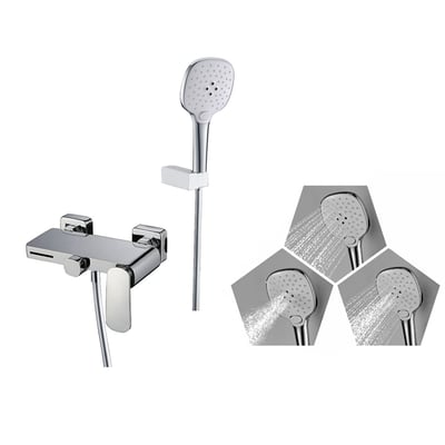 RONCRAX - IDEAVIT8 精緻出水切換龍頭 / 多款蓮蓬頭可選 / RN-105232-K-1 / RN-105235-0單瀑布款9