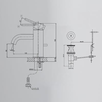 日本INAX-CE龍頭-LFCE201S4