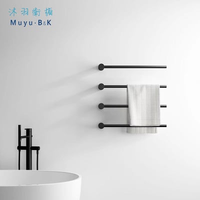Muyu - KOREX系列 - 質感簡約風 / 全銅毛巾架 F0215/S/F/D/B1