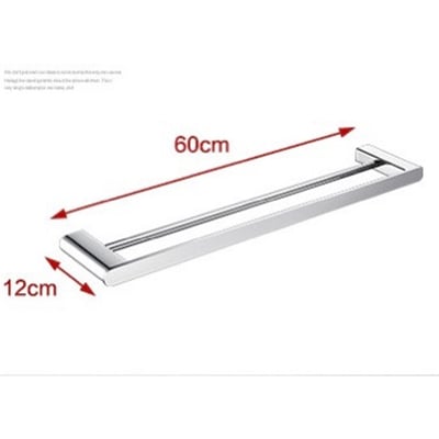 查拉圖-電鍍亮面系列-置衣架毛巾桿-DH-8.1055