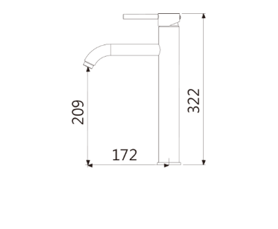 T.A.P. - 無鉛ECO面盆龍頭(霧感黑) / TAP-1000872