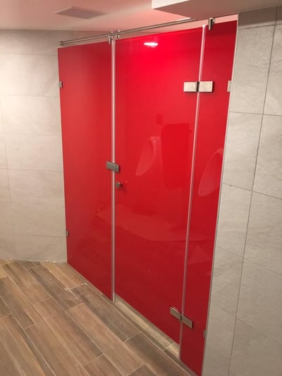 淋浴拉門乾溼分離 - 特殊造型門 JC-007.P3