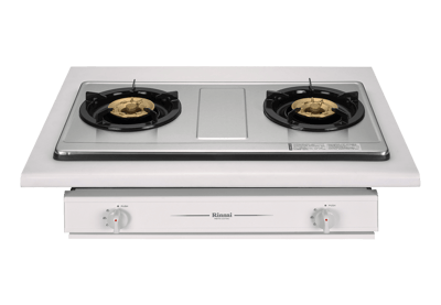 Rinnai嵌入式傳統不銹鋼雙口爐-RBTS-227SC1