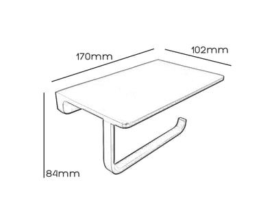 HONGZE Matt black款 - 黑色霧黑系衛浴配件 (全系列)18
